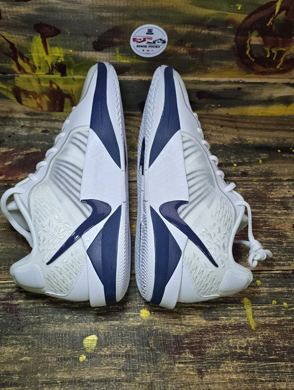 Nike Sabrina 2 TB Promo Shoes White Navy HM5038-101 Women 13.5 / Men 12 New